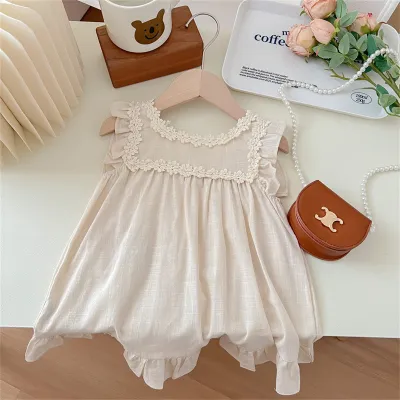 Embroidered pocket dress TD73