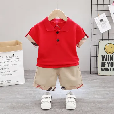 Short-sleeved lapel polo shirt TD110