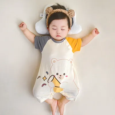 Korean-Inspired Breathable Baby Romper TD118