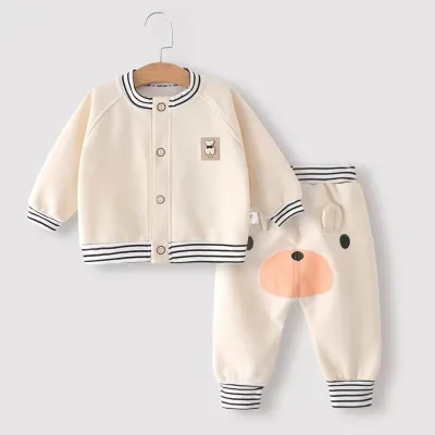 Cartoon Stripe Baby Suit TD123