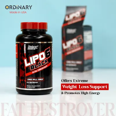 Nutrex Research Lipo-6 Black Ultra Concentrate Dietary Supplement