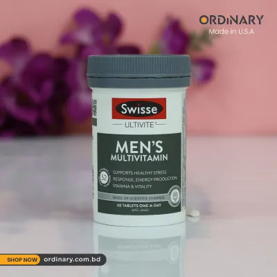 Swisse ULTIVITE Men’s Daily Multivitamin (60 Tablets)