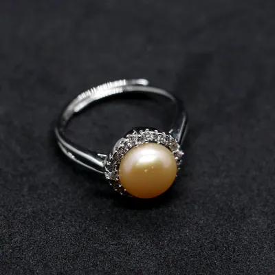 Organic Pearl Grace Ring