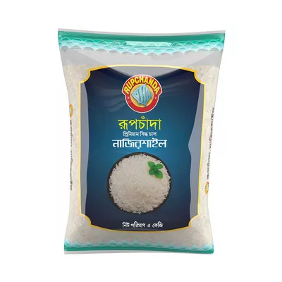 Rupchanda Premium Nazirshail Rice 5 Kg