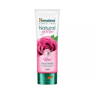 Himalaya Natural Glow Rose Face Wash 100 Ml 100 gm