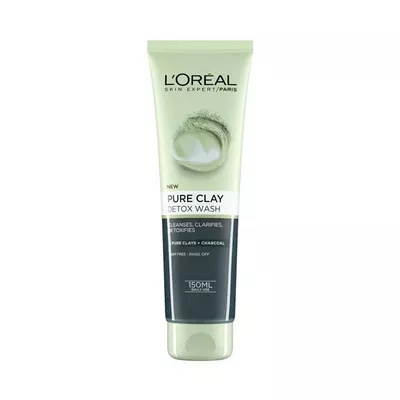 Loreal Paris Pure Clay Detox Face Wash 150 Ml 100 gm