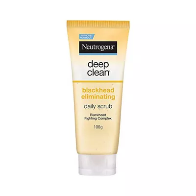 Neutrogena Deep Clean Blackhead Eliminating Daily Scrub 100 Gm 100 gm