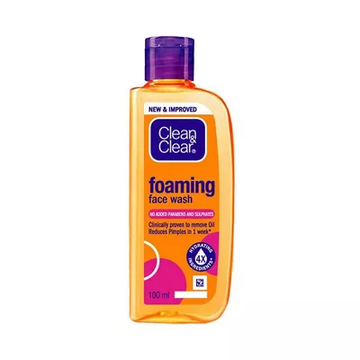 Clean Clear Foaming Face Wash 100 Ml