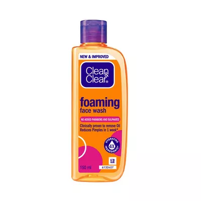 Clean Clear Foaming Face Wash 150 Ml