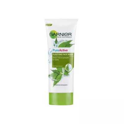 Garnier Pure Active Neem Face Wash 100 Gm