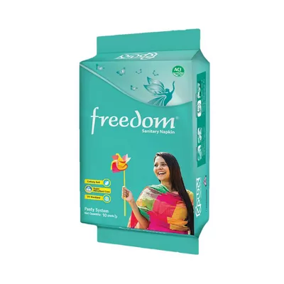 A5 Freedom Panty System Sanitary Napkin 10 - pads