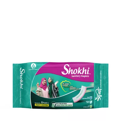Ss3 Shokhi Sanitary Napkin Panty 8 - pcs