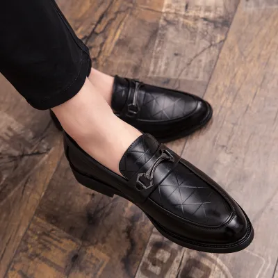 Men's Premium Leather Business Loafers Shoes