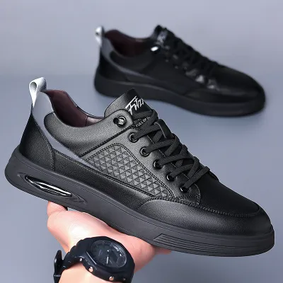 Men's Premium Leather Comfort Sneakers 