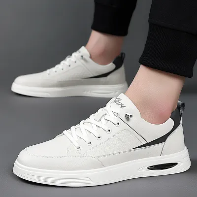 Men's Premium Leather Comfort Sneakers 