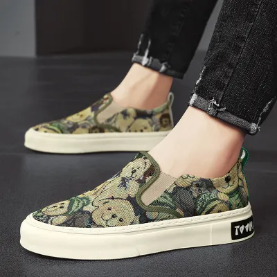 Canvas Premium Cloth Painted Casual Shoes