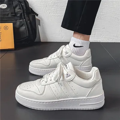 Breathable Premium Leather Sports Trend Casual Shoes