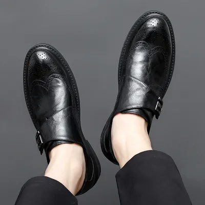 English-Style Leather Casual Shoes 