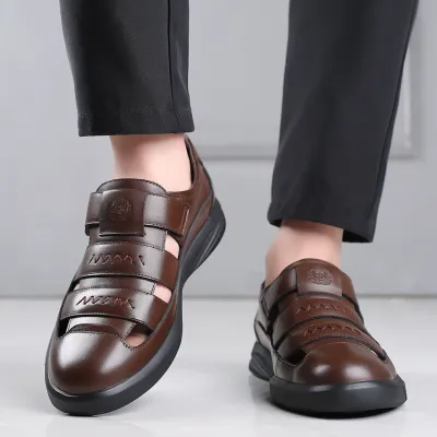 Genuine Leather Trend Men’s sandals