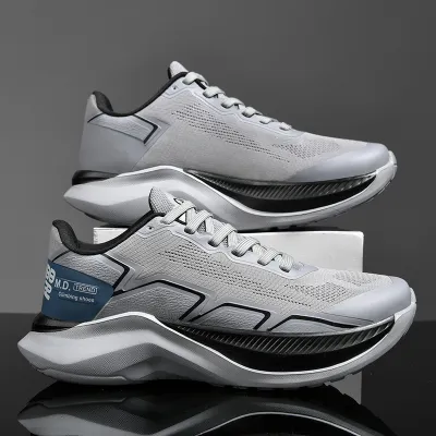 Breathable Mesh Sneakers  Good Traction Casual Shoes