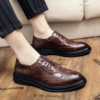 Premium Leather Classic Suit Trend Formal Shoes