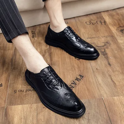 Premium Leather Classic Suit Trend Formal Shoes