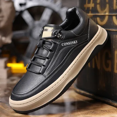 Cowhide Leather Versatile Casual Shoes