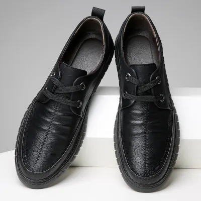 Leather Casual Slip On Comfortable Loafers Shoes