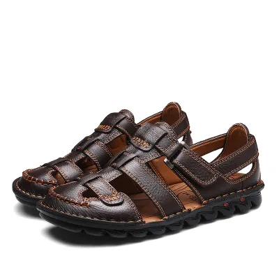 Genuine Leather Men’s Sandals