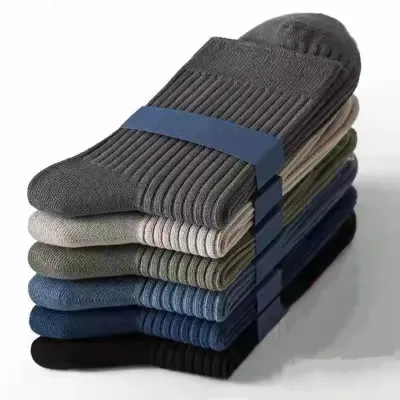 [5 Pairs] Sweat Absorbent Breathable Sports Socks