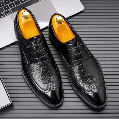 Genuine Leather Business Men's Formal Shoes