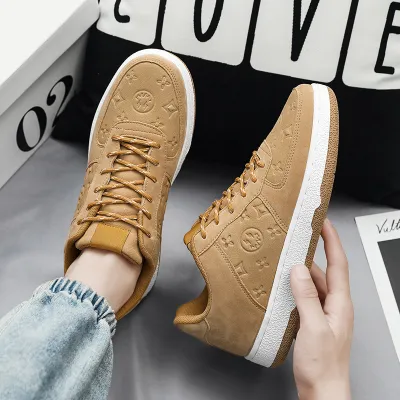 Putian Smiley Leather Sneakers