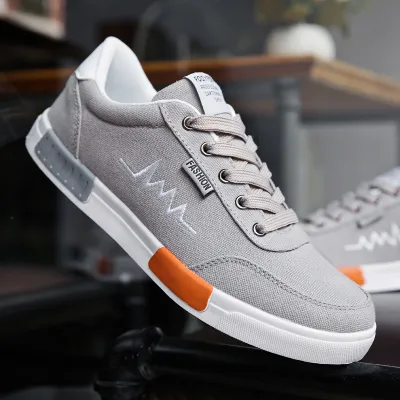 Men's Breathable Korean Cloth Canvas Shoes 