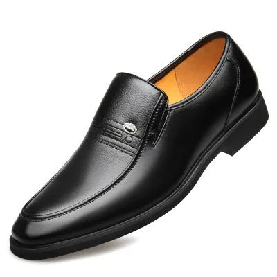 Men's Pointed Business Formal Leather Shoes 