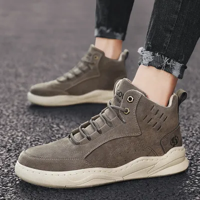 Men's High-top Outdoor Casual Sneakers 