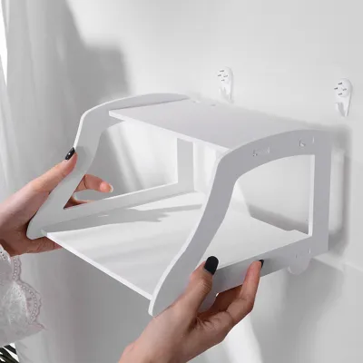 Wall mounted 2 layer WiFi Router Stand