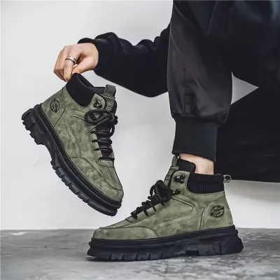 Retro Sports Casual Boots
