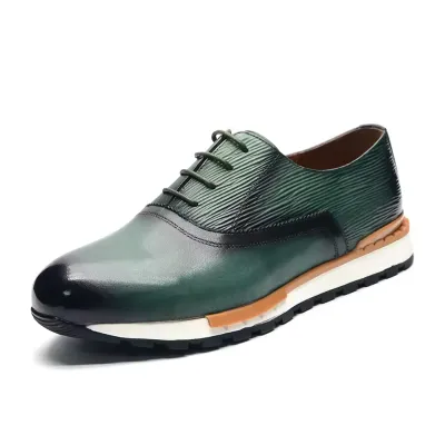 Genuine Leather Men's Oxford Shoes