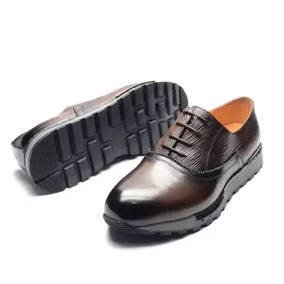 Genuine Leather Men's Oxford Shoes