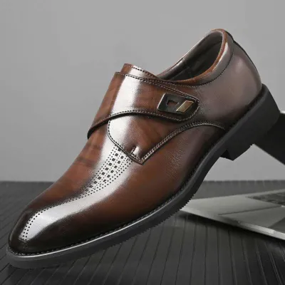 Men's Business Dress PU Leather Shoes
