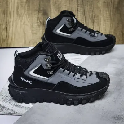 Fashion Leather Hiking Shoes 