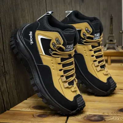 Fashion Leather Hiking Shoes 