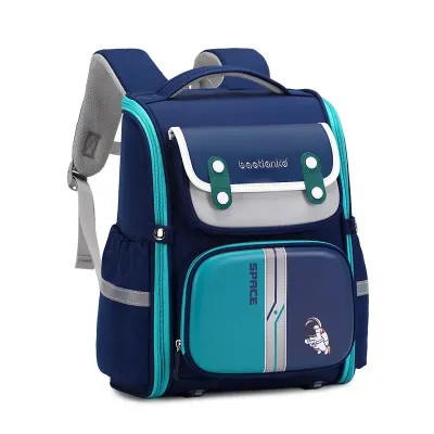 British Style Weight-reducing Spine-protecting Schoolbag