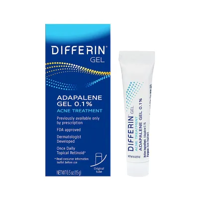 Acne Treatment Differin Gel with 0.1% Adapalene (15gm)