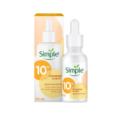 Simple Booster Serum 10% Vitamin C+E+F 30ml