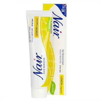 Nair Lemon Fragrance Hair Removal Cream Legs & Body 110g