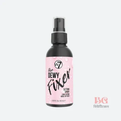 W7 The Dewy Fixer Makeup Setting Spray 60ml