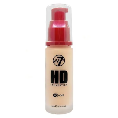 W7 HD Foundation Creme Brule