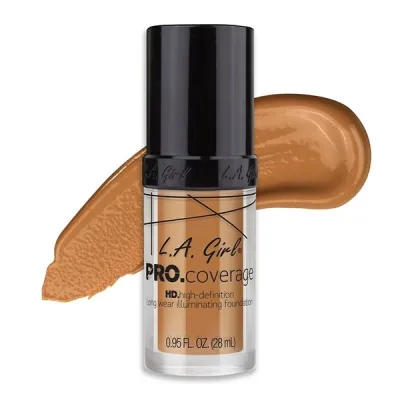 L.A. Girl Pro Coverage Illuminating Foundation- Warm Beige