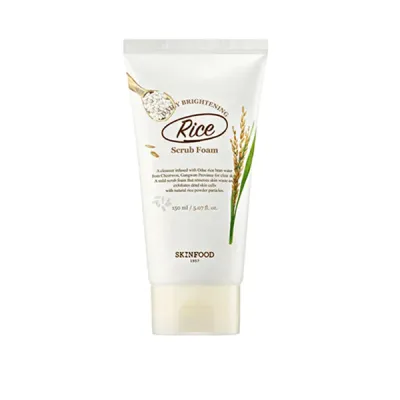 SKINFOOD Rice Daily Brightening Scrub Foam 150ml